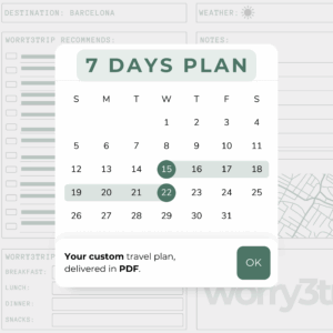 7 days plan